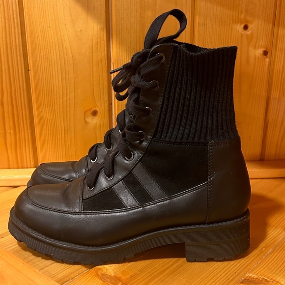 MIA Shoes - MIA Malcom Black Combat Boot Size 10